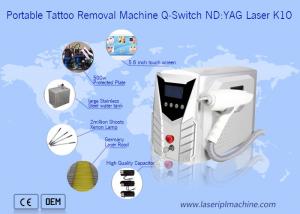 China Portable Q - Switch Laser Tattoo Removal Machine Powerful 500-1000V factory