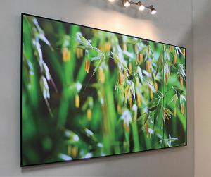 China 100 Inch Fixed Frame Screen Black Diamond Projector Screen 170° View Angle on sale
