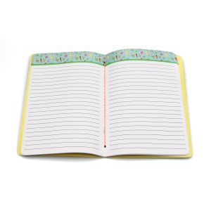 Childrens Custom Printed Notebooks , Personalized Notebook Pages Red White