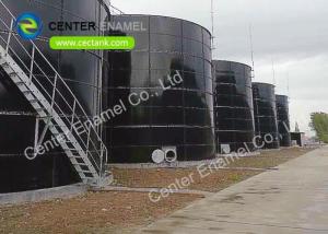 China Glass Fused To Steel Bolted Waste Water Storage Tanks For Biogas Plant ,  Waste Water Treatment Plant on sale