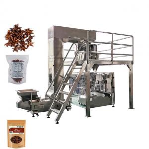 China 8 Station Premade Pouch Packing Machine With Linear Scale Weigher factory
