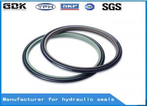 China High Performance Hydraulic Buffer Seal HBTS PTFE + Bronze Rod Step Seal factory