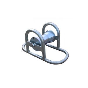 China 10KN Narrow Cable Trench Straight Cable Guides Rollers factory