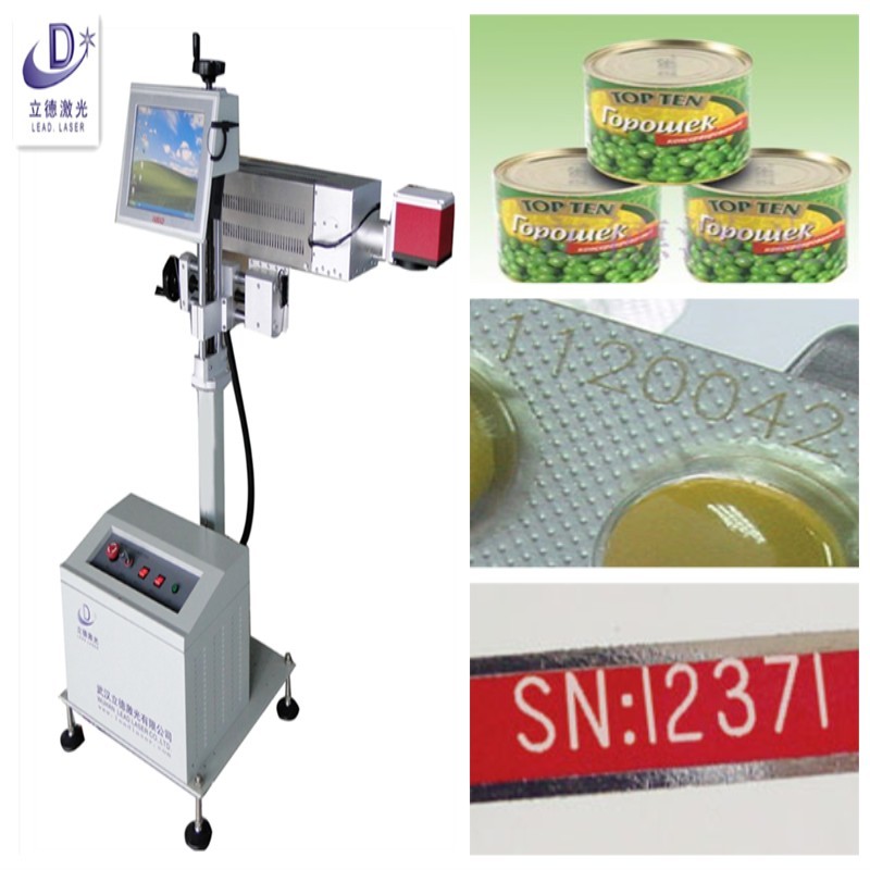 China High Repeated Precision Laser Date Coding Machine Long Operating Life factory