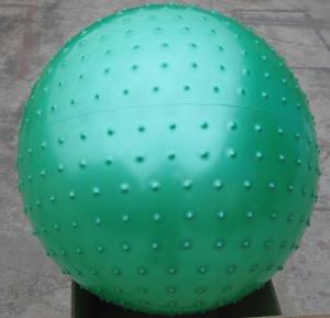 China 65cm gymnastic massaging ball/ pilates fitness ball factory