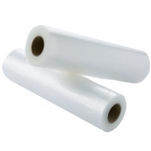 China 3 Mils Embossed Vacuum Sealer Rolls Food Grade Plastic Nylon Vacuum Pouches factory
