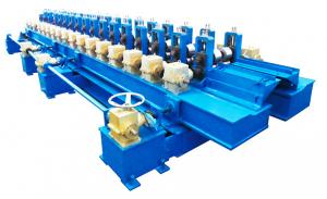 China Fully Automatic Fire Damper Roll Forming Equipment Galvanized Coils PLC Control on sale