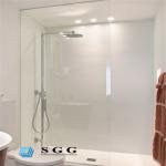 High quality 6mm 8mm 10mm safety tempered toughened glass bathroom or showers