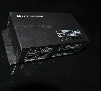 China RGB Controller DMX512 Decoder,DC12V LED controller factory