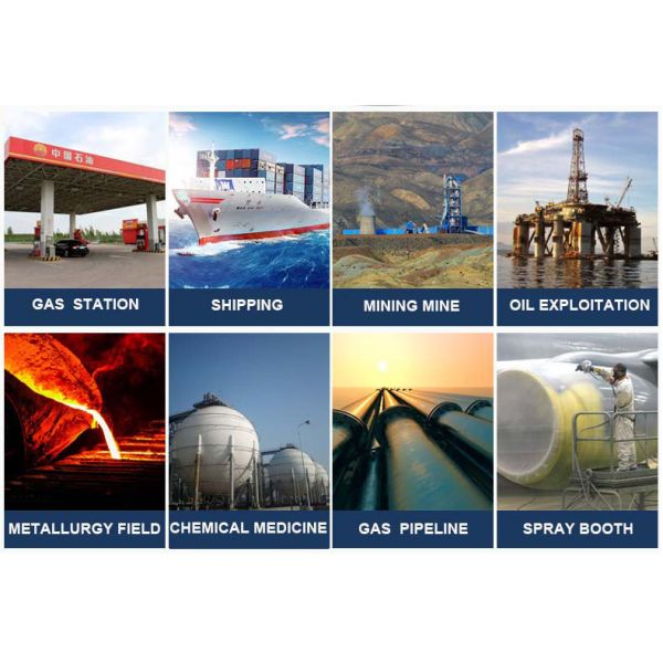 PTM600 Exhaust Gas Leak Detector IP66 6 In 1 Composite Gas Detector