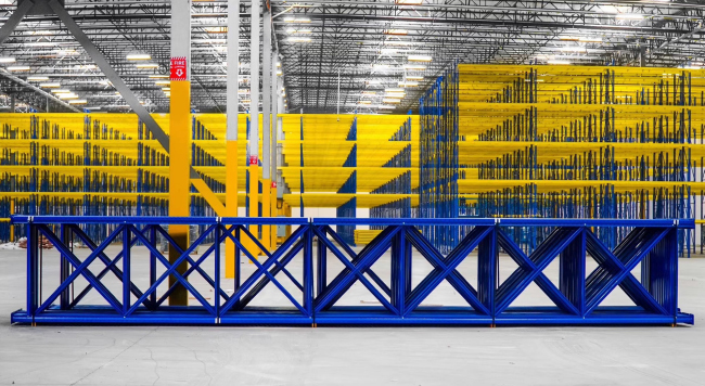 Single Depth Heavy Duty Pallet Rack Selective Pallet Rack Beam Racking