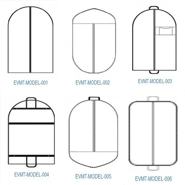 Foldable dress bag