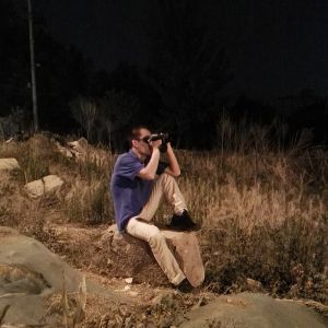 Military Grade Thermal Imaging Binoculars Hot White With Uncooled UFPA Sensor