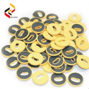China Professional wholesale PPS ABS washable HF button NFC laundry tag Water Proof Laundry RFID Coin Tag factory