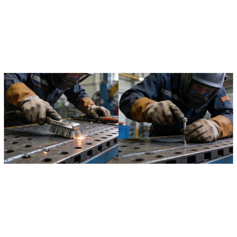 Flexible Positioning 3D Welding Table for Complex Components