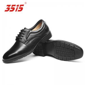 China Breathable Lace Up Military Dress Shoes Pigskin Lining Business Formal Shoes Genuine Leather factory