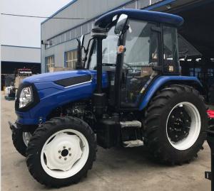 China 51.5kw 4 Wheel Drive Lawn Tractor , 70hp 4x4 Compact Tractor on sale