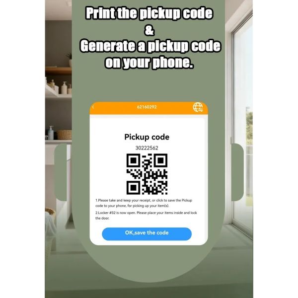 Self-Service Laundromat Vending Machine with 21.5 Inch Touch Screen for Automated Laundry Services