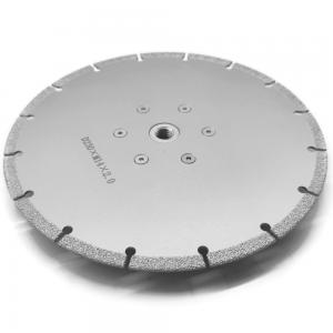 China 230mm Diamond Cutting Disc Vacuum Brazed Saw Blade For Metal Marble Tile Cutting factory