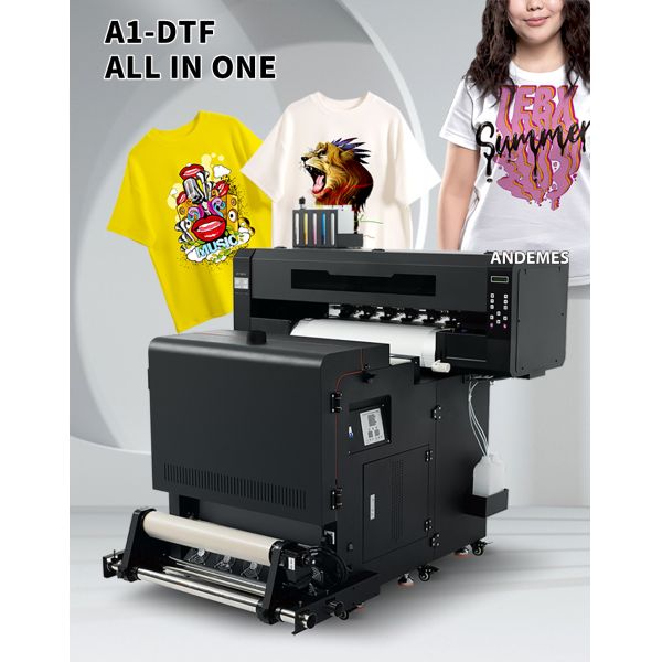 60cm Large Format DTF Printer all in one Solution with DTF Powder Shaker and Dryer