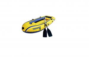 China Yellow Beach Tripper PVC Inflatable Boat , Inflatable Rib Boats For Water Sport on sale