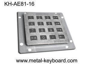 China 16 Keys Usb Ps2 Matrix Metal Numeric Keypad Rear Panel Mounting Solution on sale