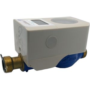 LCD Display Wireless Water Meter , Battery Driven Water Prepaid Meters split CIU