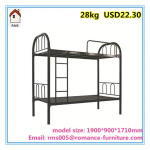 China hot sale bedroom metal furniture best price bunk metal bunk bed/school bunk beds B004 factory