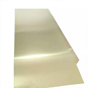 China 99.9 Copper Metal Roof Panels C10100 C10200 Brass Sheet Plate Price Per Kg on sale