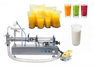 China Automatic Metering Equipment Liquid Packaging Machine Liquid Pump Milk Juice factory