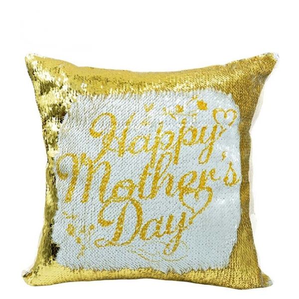 Custom Printing Logo Blank Flippy Sublimation Sequin Pillow Reversible Sequin Sublimation Cushion Cover