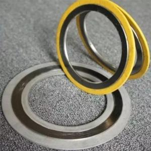 China Spiral Wound Solution Helical-wound Gasket with 8.89 G/cm3 Density factory