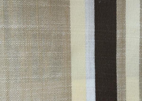 China Washable Upholstery Polyester Blend Fabric , Plain Linen Fabric factory
