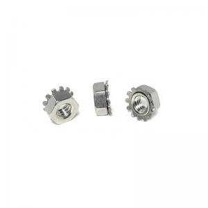 China Grade A 304 Stainless Steel Nuts Reversible Keps K Lock Nuts Self Locking factory