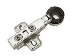China Hydraulic Glass Door Hinges Self Close , Full Overlay Bathroom Cabinet Hinges factory