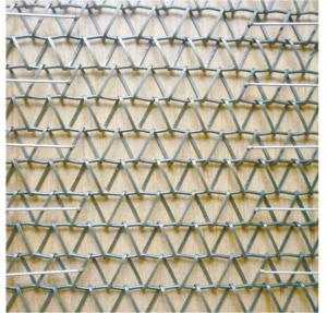 China Cladding Metal Wire Solar Panel Mesh For Architectural Facade Shading factory