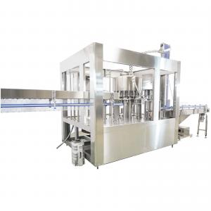 China 4.4kw Carbonated Beverage Filling Machine 5.2kw Automatic Soda Bottling Plant factory