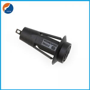 China 520.PTF40 Plastic Umbrella Cover 5x20MM Fuse Panel Mount Mounting Type Fuse Holder factory