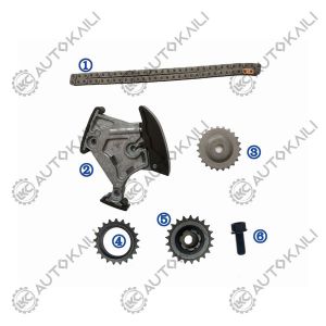 China Timing Chain Kit For AUDI / VW 144Cu. SOHC AUDI TT Quattro 2.0T GAS DOHC 08-12 06F115230 64L factory