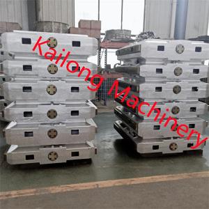 China Silvery Ductile Iron HT250 Foundry Molding Flasks For KW Green Sand Molding Line factory