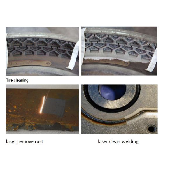 Raycus Laser Paint Removal Machine Three Phase 380V High Cleaning Efficiency