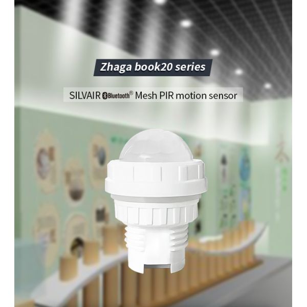 HNB132PIR Zhaga Book 20 SILVAIR Bluetooth Mesh App Control PIR Motion Sensor