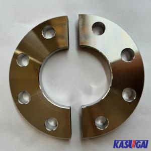China JIS SUS304 PL-LJ 10K 80A Stainless Steel Plate Lap Joint Split Flange on sale