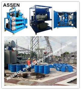China 6000 L/H High Efficiency Dielectric Transformer Oil Regeneration Plant, Online Insulation Oil Regeneration Machine factory