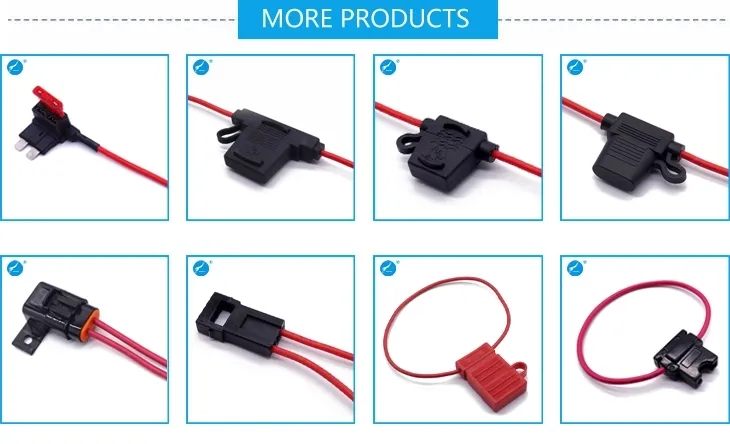 Panel Mount PCB Fuse Holder Case with Plastic Cover