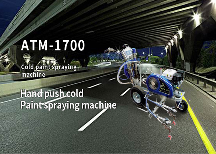 Double Spray Cold Paint Road Marking Machine