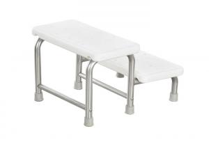 China Double Step Medical Foot Step Stool With ABS Platform For Hospital factory