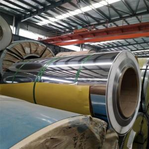 China SGS ASTM A204 201 Stainless Steel Cold Rolled Coils Mirror Finish EN 3.1 on sale