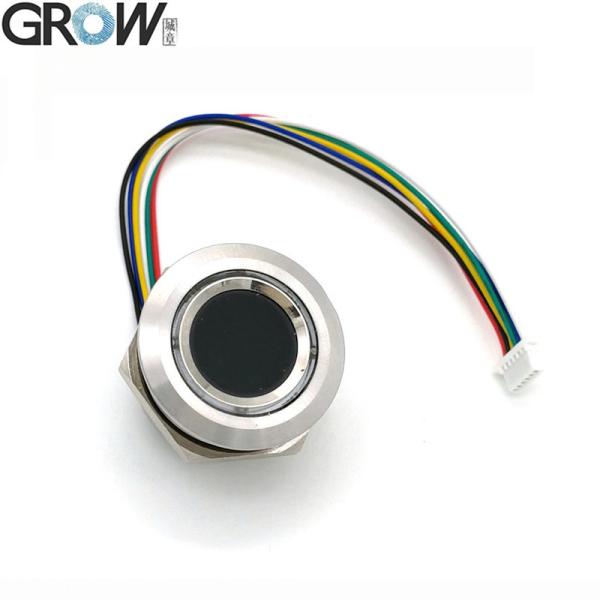 China GROW R503 New Circular Round RGB Ring Indicator LED Control DC3.3V SH1.0-6pin Capacitive Fingerprint Module Sensor Scanner factory