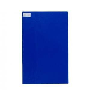 China Blue PE Disposable Cleaning Dust Sticky Mat For Cleanroom factory